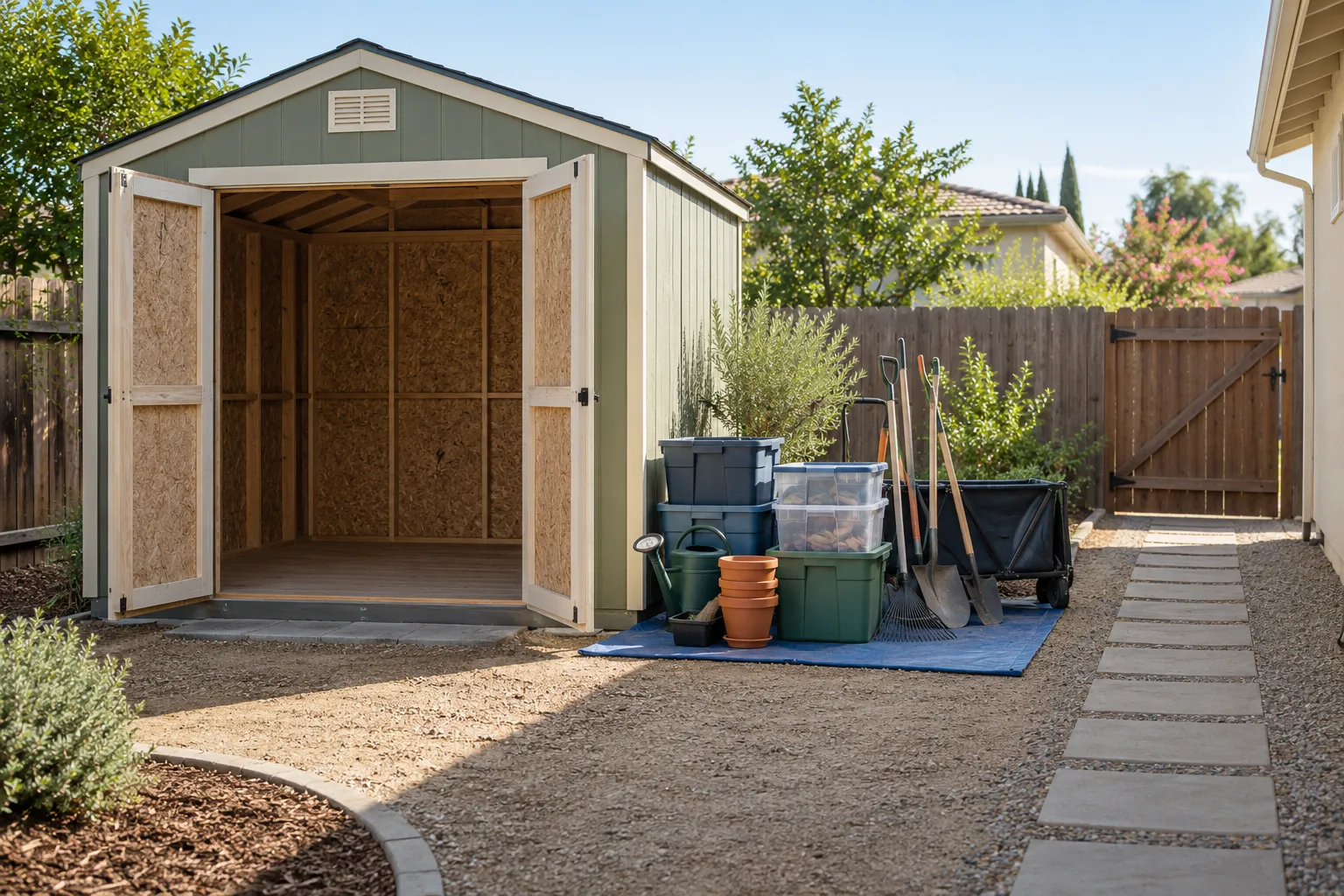 Storage Shed Removal planning