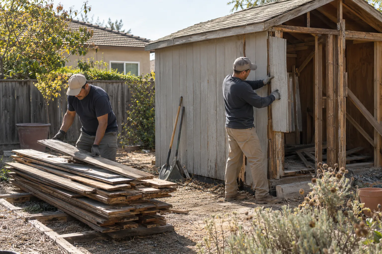Shed Demolition planning
